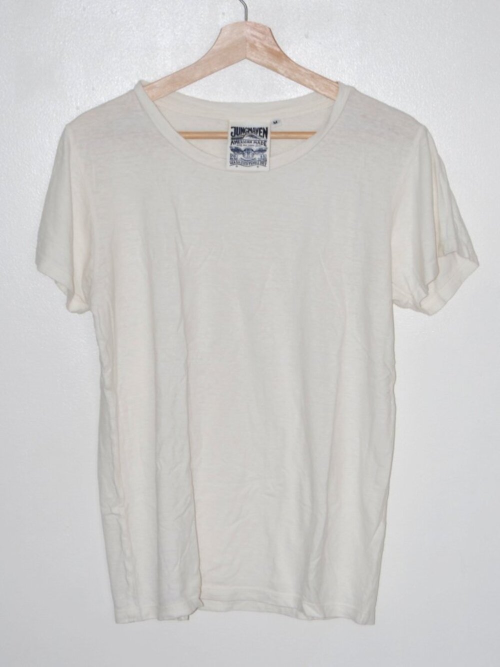 Jungmaven Women's White T-shirt